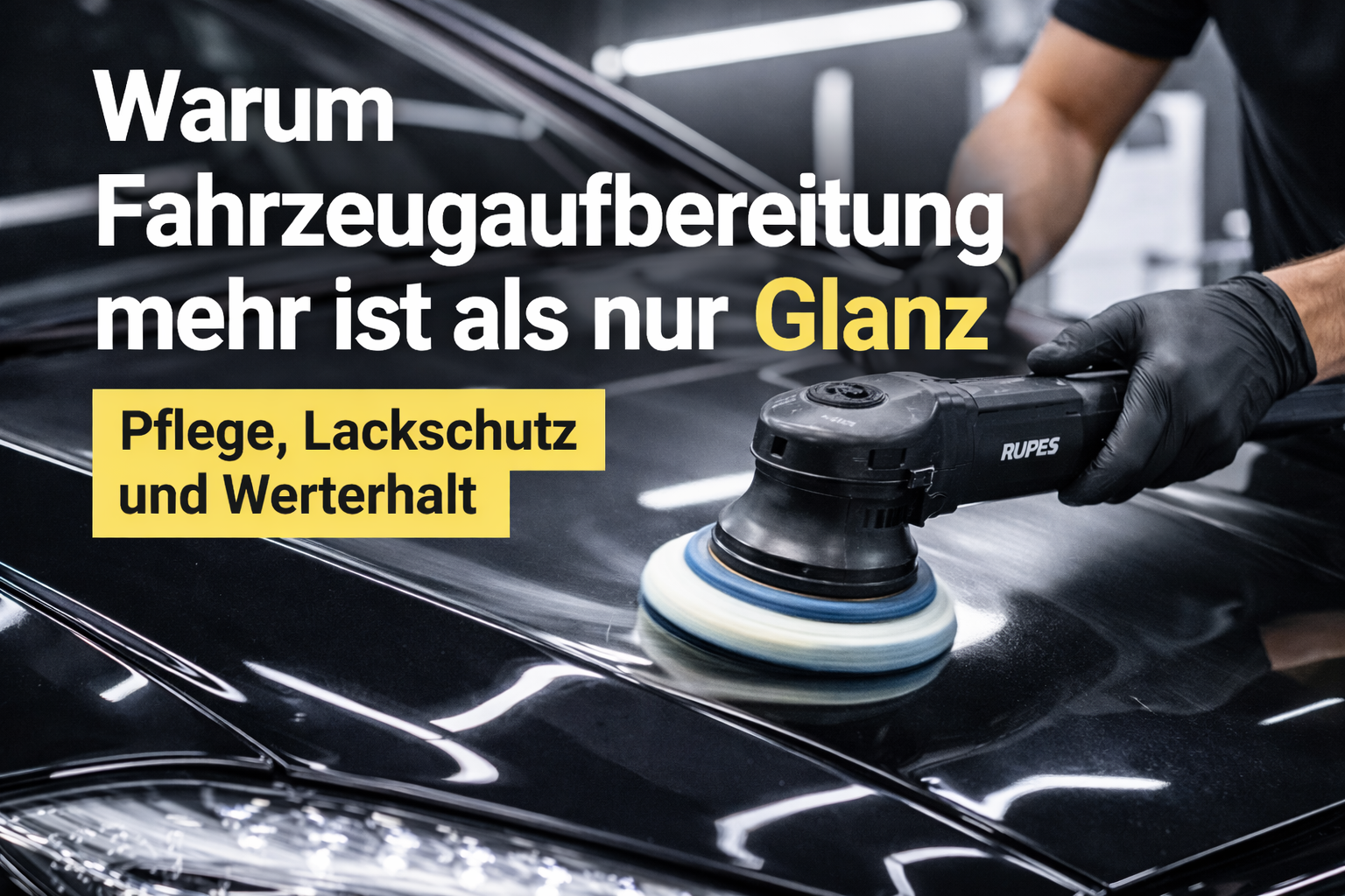Warum Fahrzeugaufbereitung mehr ist als nur Glanz